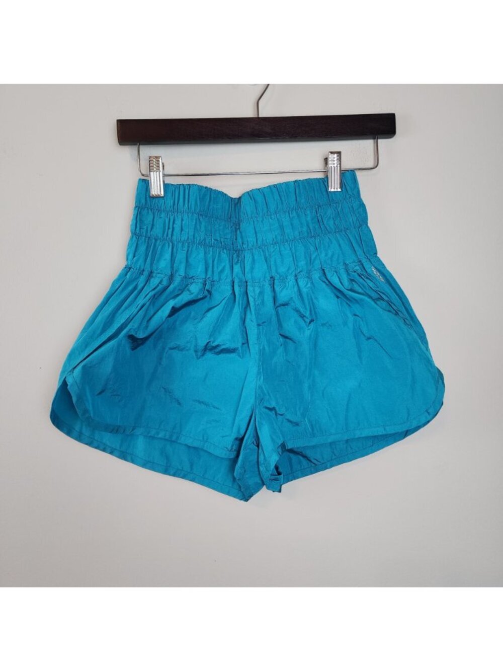 Free People Movement Way Home Shorts sz S blue